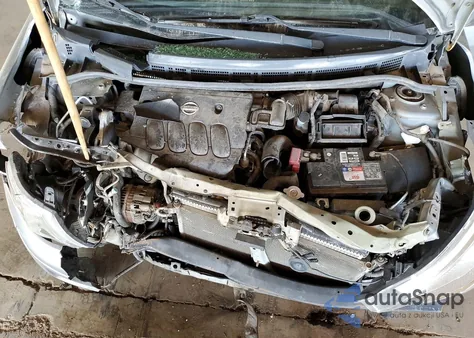 2010 Nissan Versa 1.8 S из США, поврежденный, VIN 3N1BC1CP3AL451042